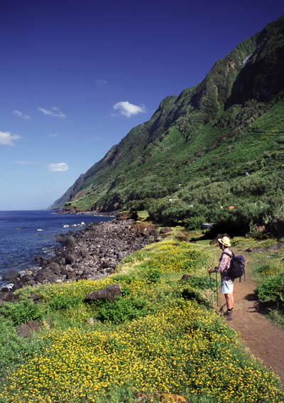 Azoren S. Jorge Nordküste Wandern
