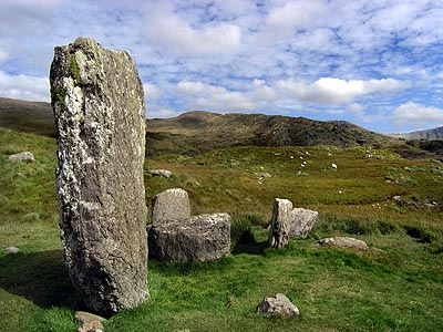 Irland Stone Circle Gleninchaquin